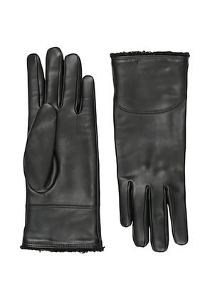 Marc O'Polo leather gloves - Black