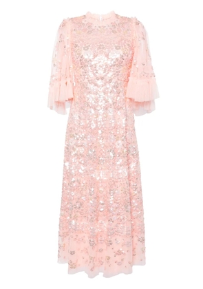 Needle & Thread Garden Delight sequin-embellished dress - Pink