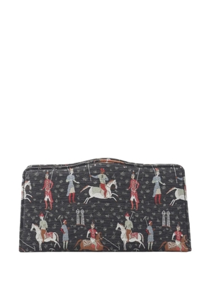 Gucci Pre-Owned 20th Century Canvas clutch bag - Black