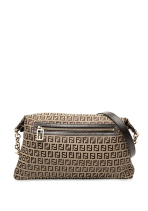 Fendi Pre-Owned 2010-2025 Zucchino Canvas crossbody bag - Brown