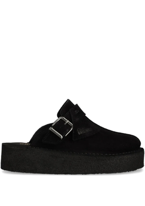 Clarks Originals Trek Wedge slippers - Black