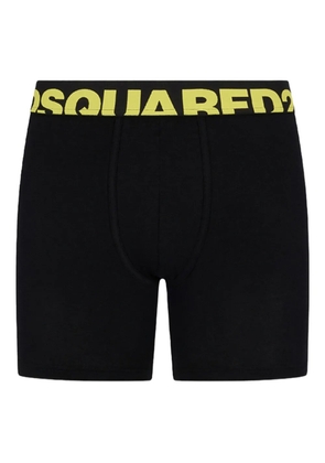 DSQUARED2 logo-waistband brief - Black