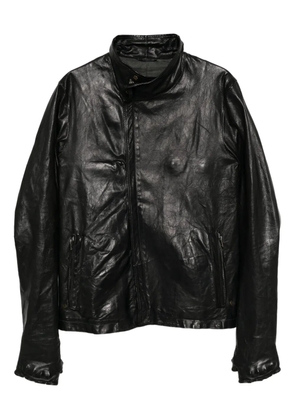 Carol Christian Poell Arthrosic leather jacket - Black