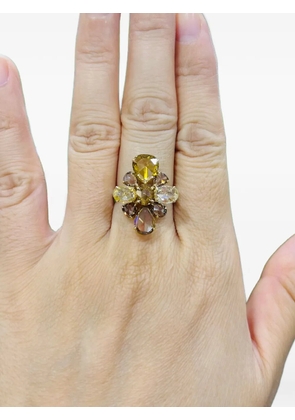 HYT Jewelry 18K yellow and white gold diamond ring