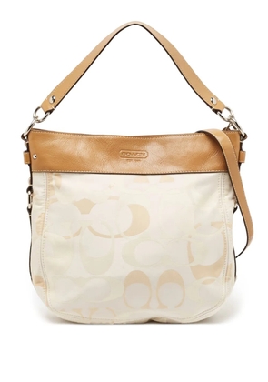 Coach Vintage pre-owned monogrammed shoulder bag - Brown