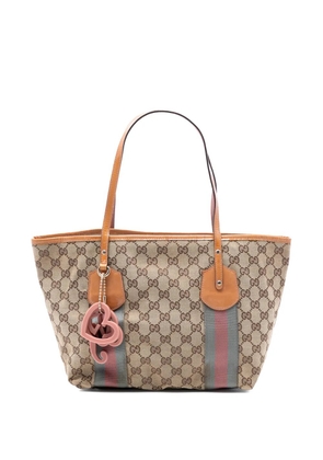 Gucci Pre-Owned 2016-2025 GG Canvas Web Jolie tote bag - Brown