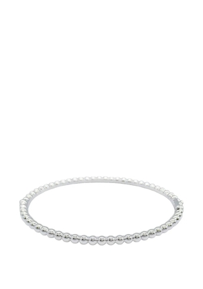 Van Cleef & Arpels Pre-Owned 2010s 18k white gold round-pendant bracelet - Silver