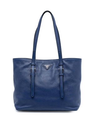 Prada Pre-Owned 2000-2025 Saffiano Soft Shopping tote bag - Blue