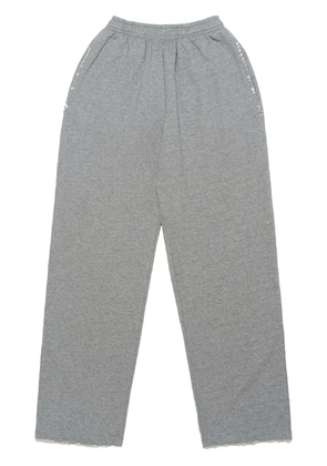 Mainless distressed track trousers - Grey