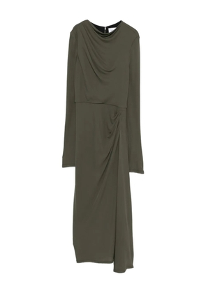 ERDEM long-sleeve midi dress - Green