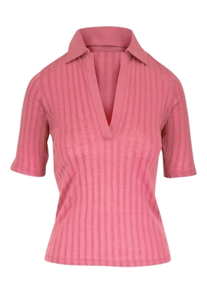 Vince ribbed t-shirt - Pink