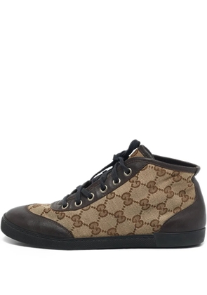 Gucci Pre-Owned GG canvas sneakers - Neutrals