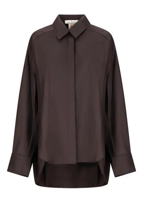 Di Stavnitser Heidi collared shirt - Brown