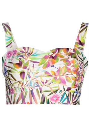 Bambah Floral Sarah bustier top - Multicolour
