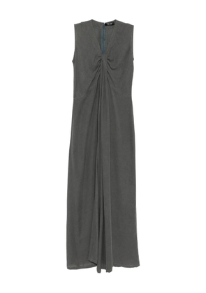 BLAKLACE twisted sleeveless dress - Grey