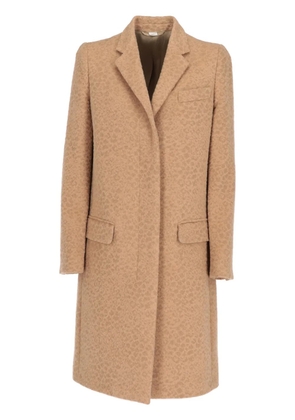 Helmut Lang Pre-Owned 1990s leopard-pattern coat - Neutrals