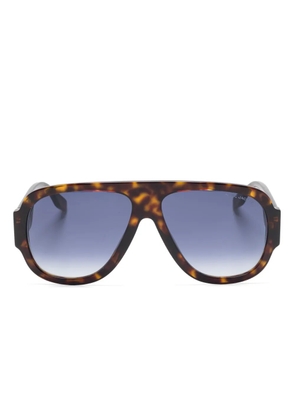 Marc Jacobs Eyewear navigator-frame sunglasses - Brown