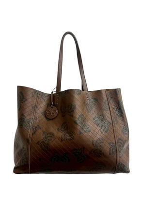 Bottega Veneta Pre-Owned 2000-2025 Nappa Intrecciomirage Butterfly tote bag - Brown