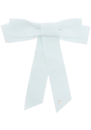 Parlor bow-detail hair clip - Blue