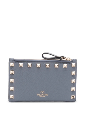 Valentino Garavani studded zip wallet - Grey