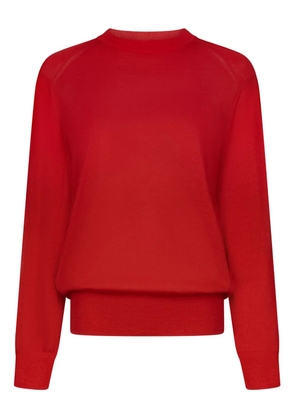 LouLou de Saison Ditto drop shoulder ribbed sweater - Red