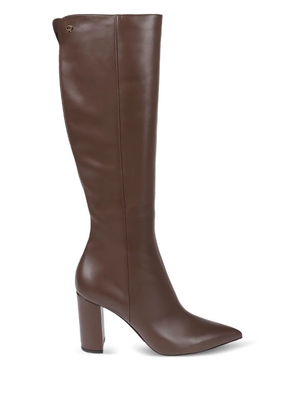 Gianvito Rossi block-heel boots - Brown