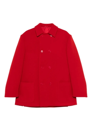 Romeo Gigli Pre-Owned 1990s double-breasted pocket coat - Red