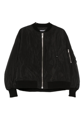Undercover embroidered-motif bomber jacket - Black