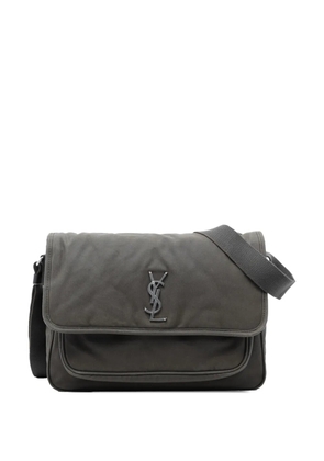Saint Laurent Pre-Owned 2018-2025 Canvas Niki Messenger Bag crossbody bag - Grey