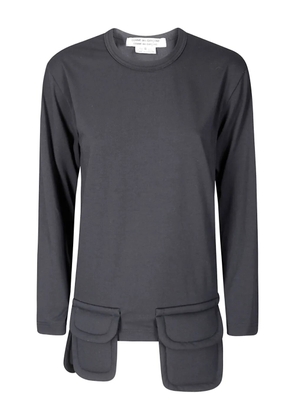 Comme Des Garçons Comme Des Garçons pocket-detail long-sleeve t-shirt - Black