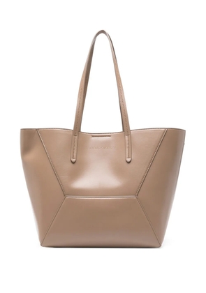 Brunello Cucinelli BC Duo panelled shoulder bag - Neutrals