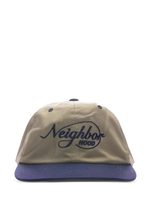 Neighborhood Dad bicolor embroidered cap - Neutrals