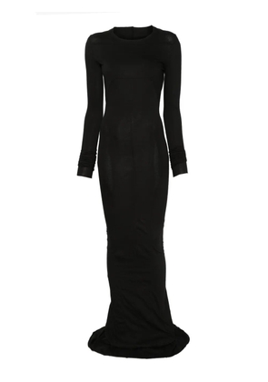 Rick Owens DRKSHDW long-sleeve maxi dress - Black