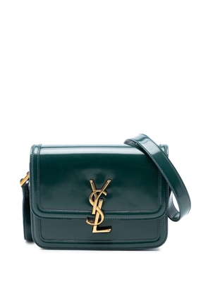 Saint Laurent Pre-Owned 2023 Small Patent Solferino Satchel In Box crossbody bag - Green