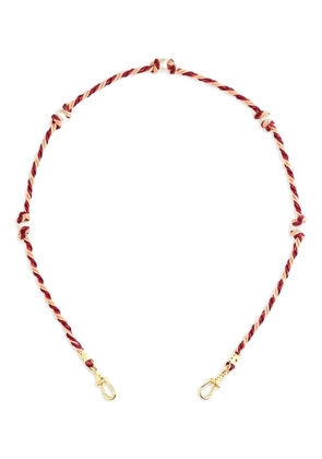 Marie Lichtenberg 14K yellow gold Mauli necklace - Red