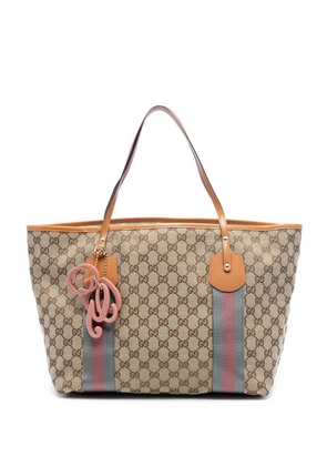 Gucci Pre-Owned 2016-2025 GG Canvas Web Jolie tote bag - Brown