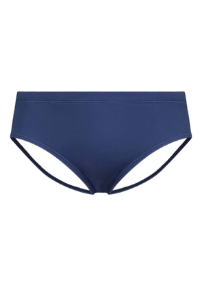 DSQUARED2 logo-print swim brief - Blue