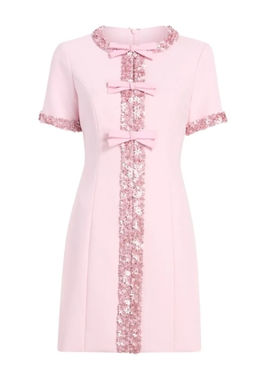 Cinq A Sept Maelle embellished mini dress - Pink