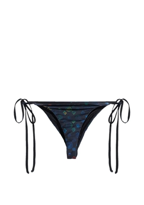 Casablanca monogram bikini button - Blue