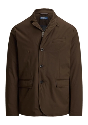 Polo Ralph Lauren single-breasted gabardine blazer - Brown