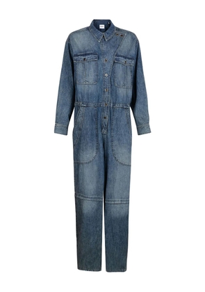 MARANT ÉTOILE button-fastening denim jumpsuit - Blue