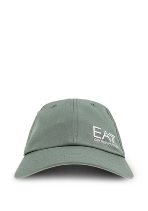 Ea7 Emporio Armani logo cap - Green