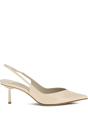 Le Silla 60mm Vivienne slingback pumps - Neutrals