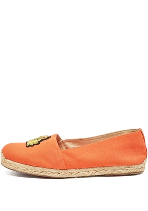 Christian Louboutin Pre-Owned Galia espadrilles - Orange