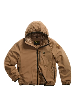 Blauer hooded puffer jacket - Brown