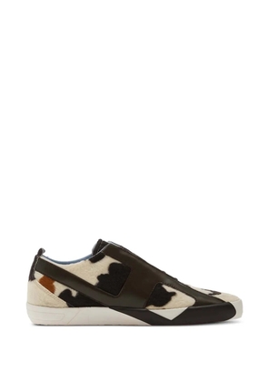 Diesel S-Slante-D Low animal-print sneakers - Neutrals