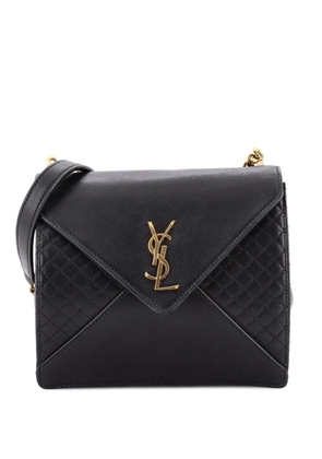 Saint Laurent Pre-Owned Gaby Square Quilted Leather shoulder bag - Black