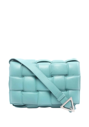 Bottega Veneta Pre-Owned 2012-2026 Nappa Intrecciato Padded Cassette crossbody bag - Blue