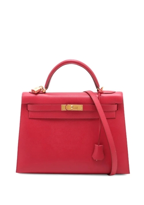 Hermès Pre-Owned 2000 Courchevel Kelly Retourne 32 satchel - Red