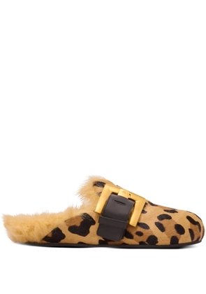 Balmain Anthem mules - Brown